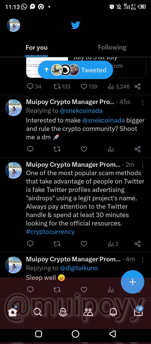Muipoyy's tweet photo. You guys can always shoot me a DM for any Crypto marketing &amp; collaboration inquiries 🚀 

#cryptocurrency #CryptoCommunity #NFTs #NFTCommunity #altcoin #web3community #memecoin #Tokencrypto #AirdropAlert #AirdropCrypto #cryptomarket #PepeChainToken #HOPPY #DEDEARMY https://t.co/nL2CGxy456