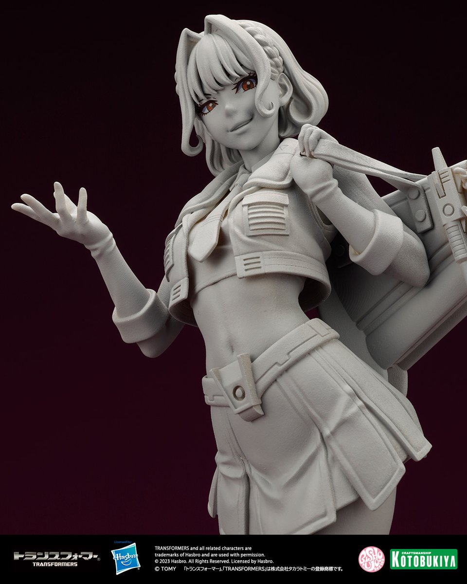 Take a first look at the sculpt for TRANSFORMERS STARSCREAM BISHOUJO STATUE! Stop by our booth at San Diego Comic-Con to see it on display!

#Transformers #ShunyaYamashita #BISHOUJO #SDCC2023