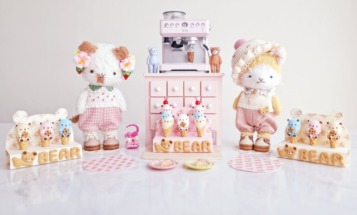 이주 on Twitter "🐈🧸🍪🍦🍓💕 티니베어 tinibear 밀리그라피 89sister"