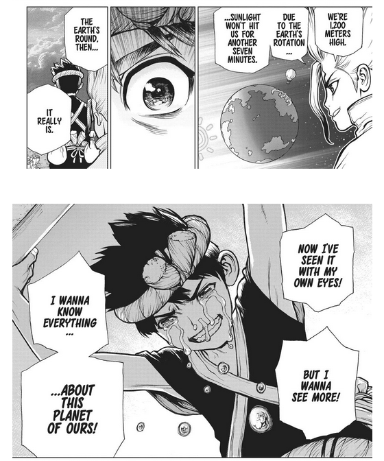 This part always got me teary 😭 Chrome is epitome of spirit and passion that makes humanity can go so far to this point