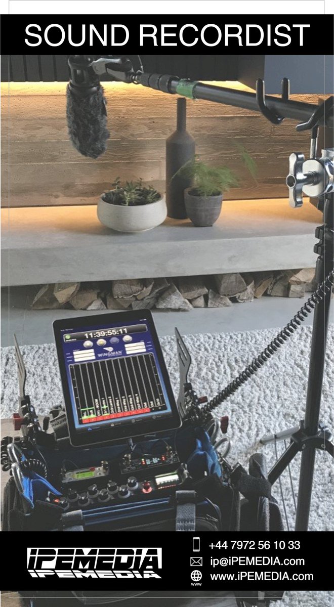 ipemedia's tweet photo. Whether you require #Soundrecordist #Teleprompters &amp; #Livestreaming services, iPEMEDIA crew always works hard to give the best possible results for all your project requirements. #tvproductions #Corporatevideos #Digitalmedia #videoproductions #marketing #UK #USA📷 #EU https://t.co/agJtORVUFH