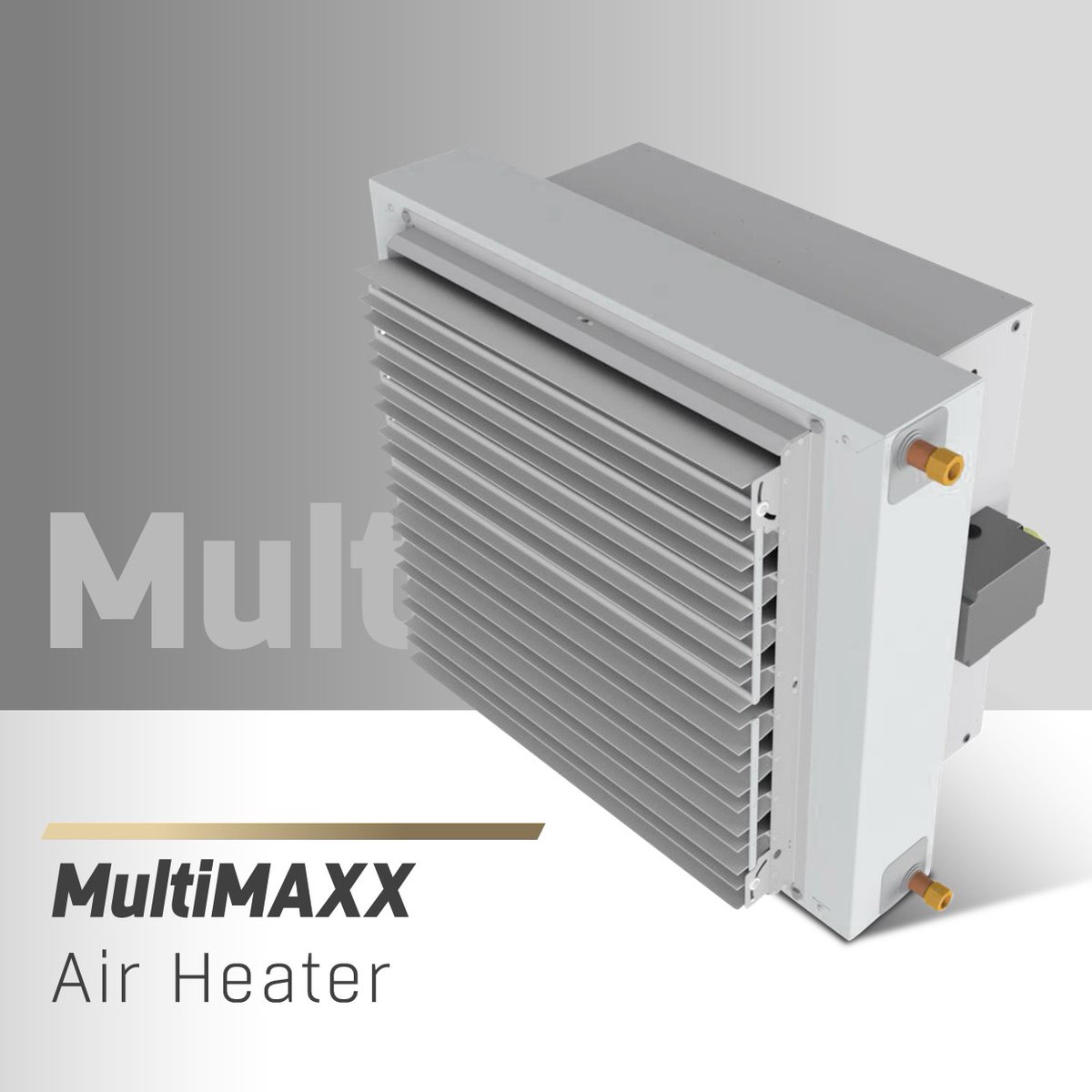 Our MultiMAXX air heaters are designed for heating and cooling of industrial and trade sectors. These units boast an environmentally friendly design, high efficiency, high flexibility and high comfort.

eu1.hubs.ly/H040vtm0

#flaktgroup #hvac #airheater #ecodesign #heater