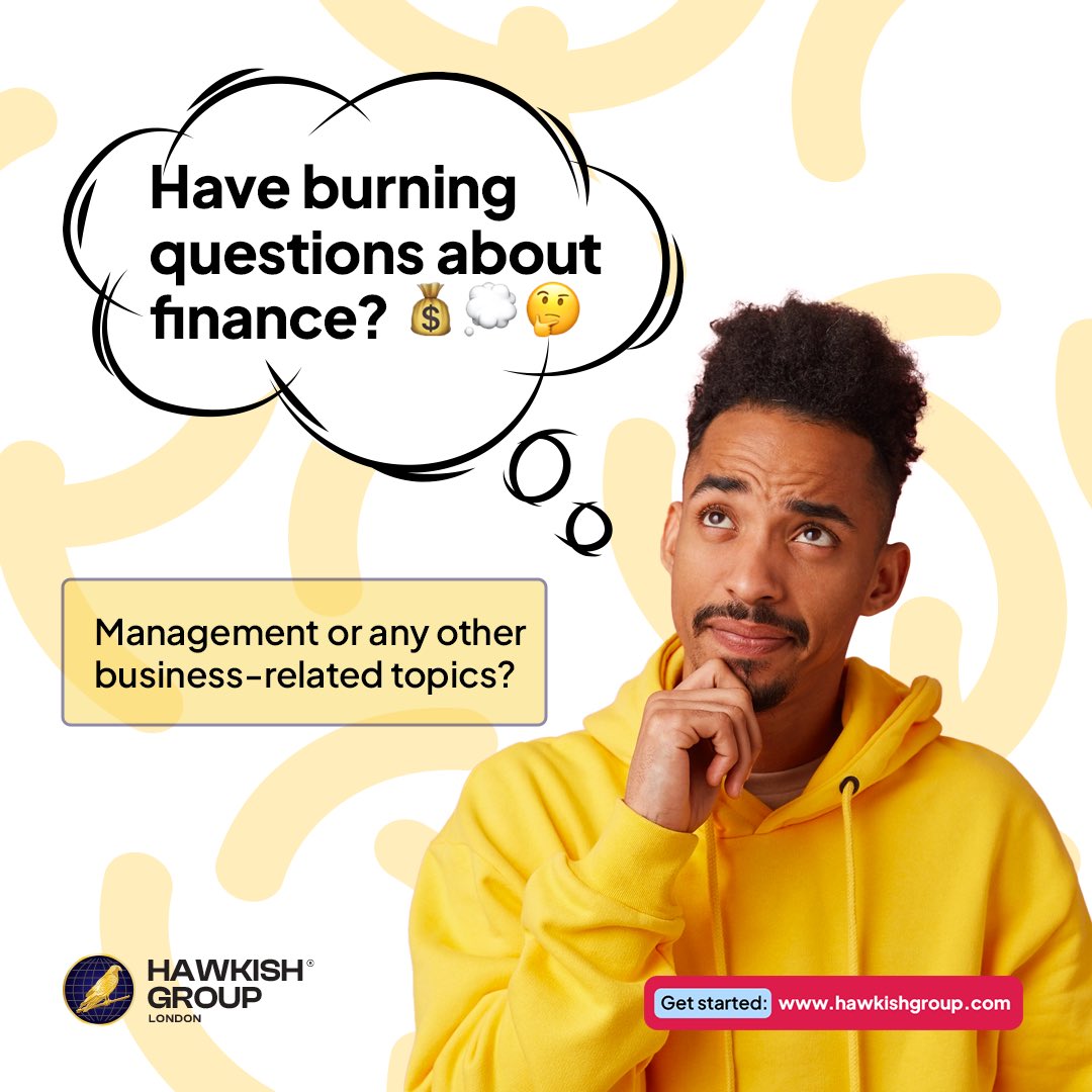 hawkishGroup's tweet photo. Today, we choose to hear from you and see things from your perspective. 

Drop your questions below and our experts will provide answers and insights to help you out. 

#management #experts #business #finance #businessowner #ukbusiness #businessprofessional https://t.co/Q0GdcZ8gum