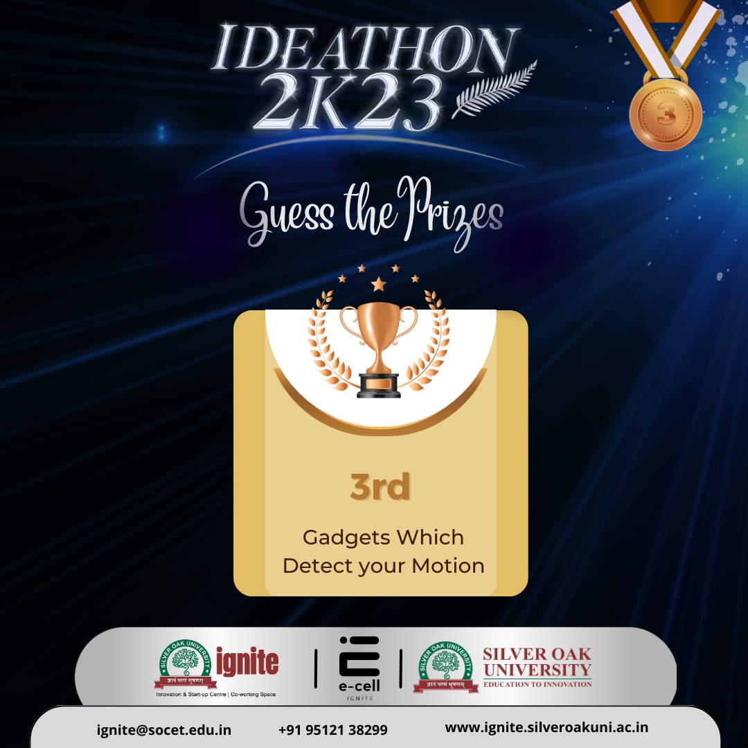 ignite4startups's tweet photo. Guess the Prize... 🥉

Comment down if you know... 😀 https://t.co/EQXypWvzga