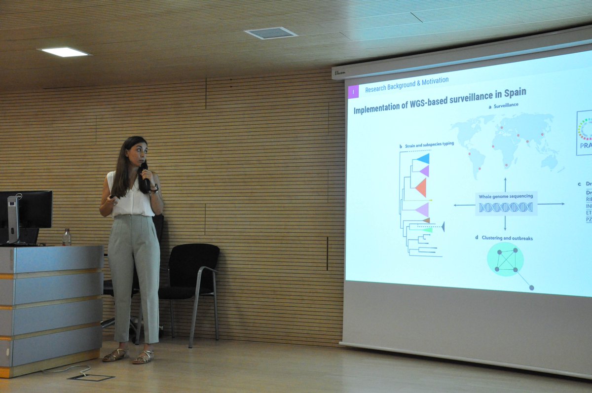 🗣📜 La investigadora <a href="/nerisgg/">Neris García-González</a> ha defendido su #Tesisdoctoral sobre epidemiología genómica de #Klebsiellapneumoniae resistente a #antibióticos, dirigida por <a href="/fgonzalef/">Fernando Gonzalez-Candelas</a>. 

👏 ¡Enhorabuena!

uv.es/instituto-biol…