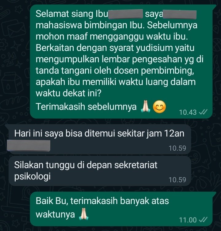 marchonfeb's tweet photo. @collegemenfess Aku kalo chat sama dosbing malah selalu perkenalan terus nder. Katanya dosen tidak semua mengesave no mahasiswanya, meskipun anak bimbingan. Wkwkkw jadi selama dibimbing entah berapa kali aku perkenalan 😭. Tapi kalo ketemu langsung beliau tau dan hafal muka dan nama mu kok 🙏🏻😭 https://t.co/Vz3ng7676J