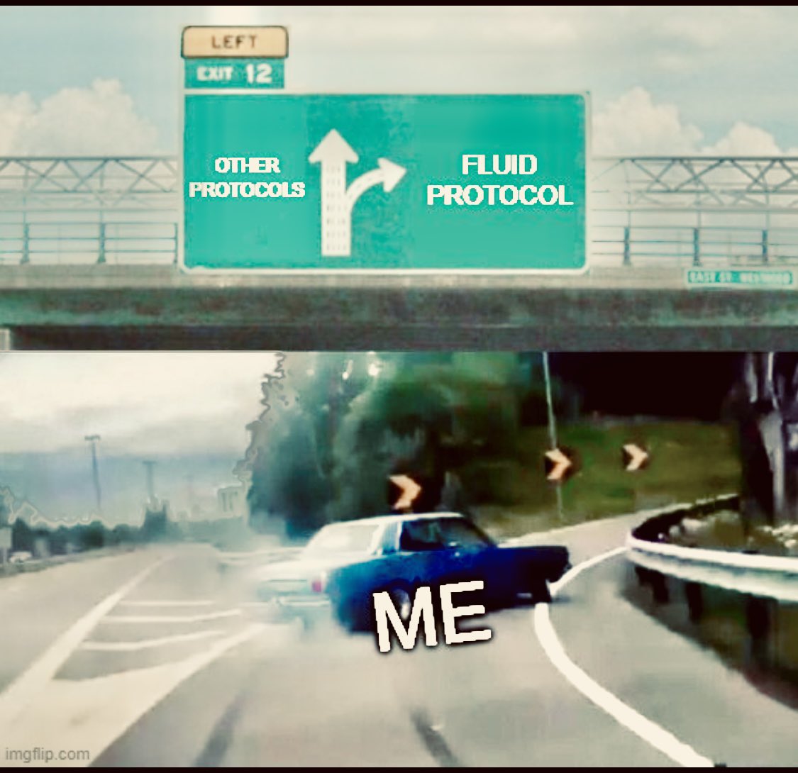 kamerlOmar1's tweet image. LFG to @Fluid_Protocol 🚀🚀🚀
Meme for Fluid_Protocol
#fuelEcosystem #FuelNetwork #fluidprotocol #TheGrid