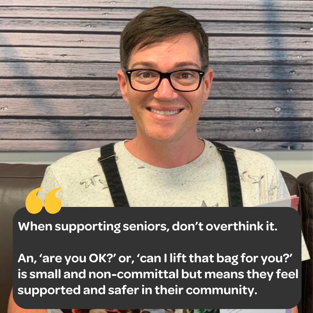 ruokanyday's tweet photo. A simple chat can mean everything to a friend, neighbour or loved one who might be struggling with the challenges of ageing.

For tips on connecting with seniors, visit https://t.co/kROEWVHPQW #yournattermatters https://t.co/VAthAmDnIR