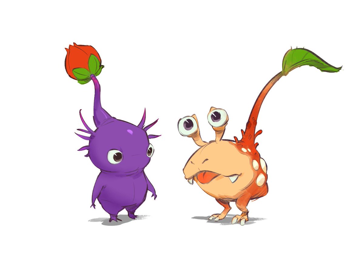 「some late night pikmin draws」|Justin Chanのイラスト