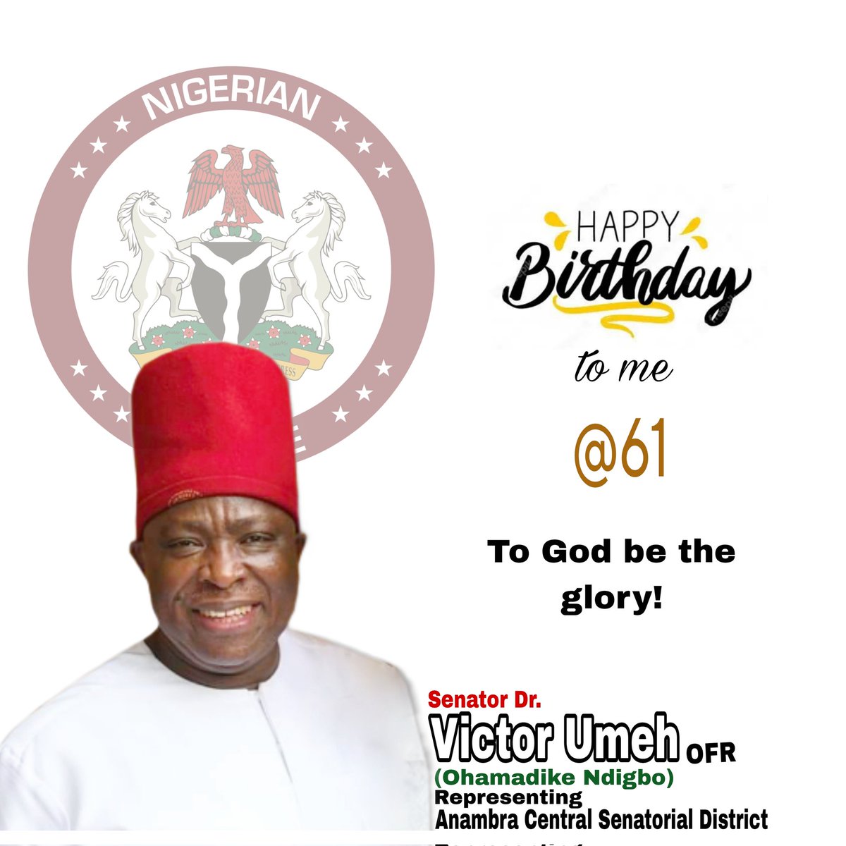 Senator Victor Umeh OFR tweet media