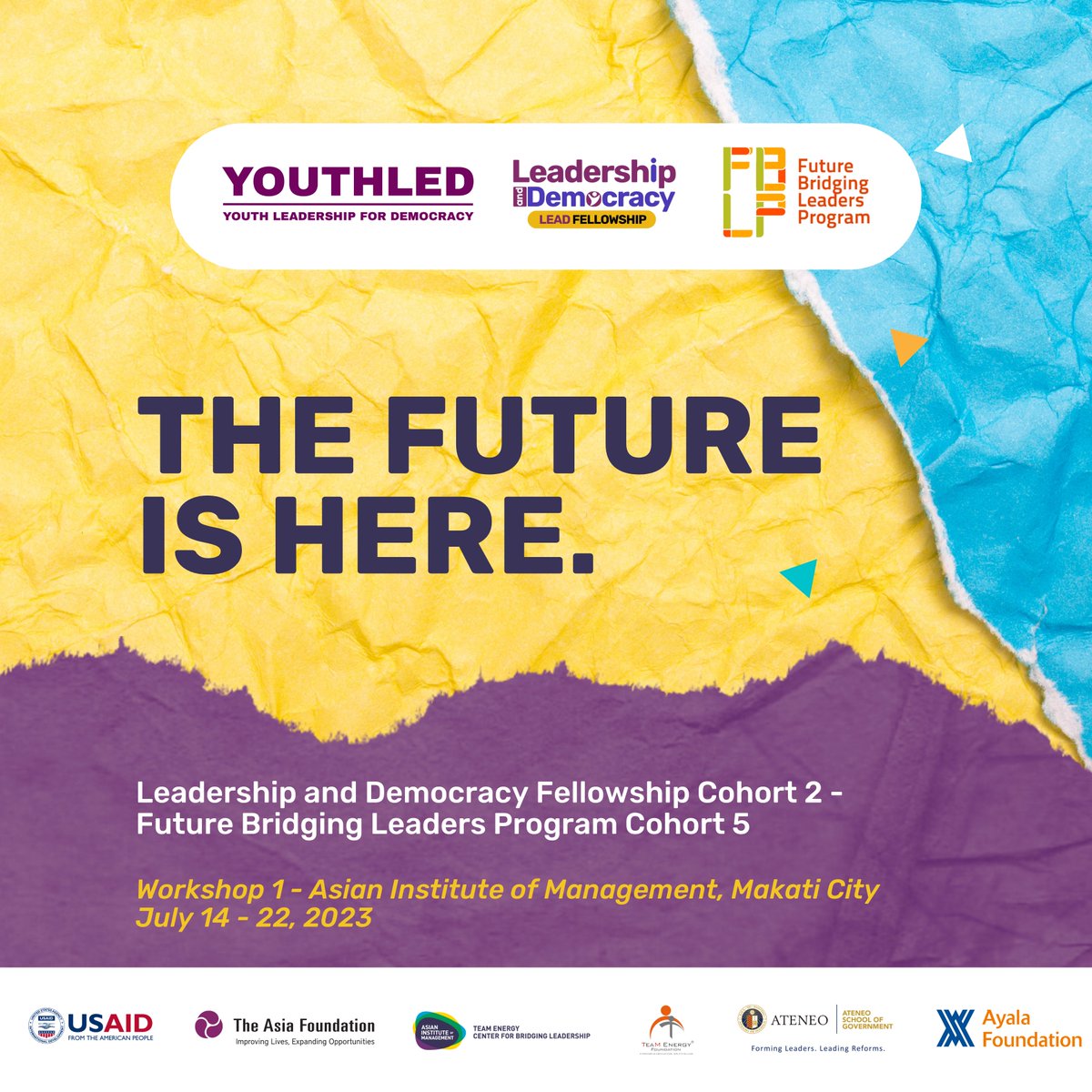 aim_teamenergy's tweet photo. FUTURE BRIDGING LEADERS ARE HERE!

The AIM TeaM Energy Center for Bridging Leadership (AIMTEC-BL) is excited to welcome and co-launch the LEAD 2 - FBLP 5. 

Check out more here ⇨ https://t.co/Pf7zsAuloU https://t.co/YwGYvbV1er