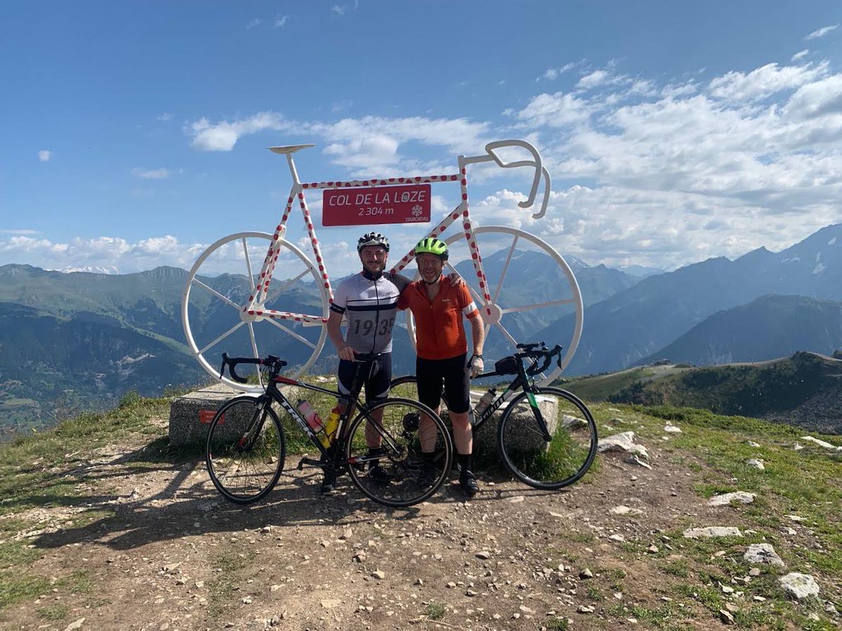 Aujourd’hui c’est col de la Loze sur le Tour 😍