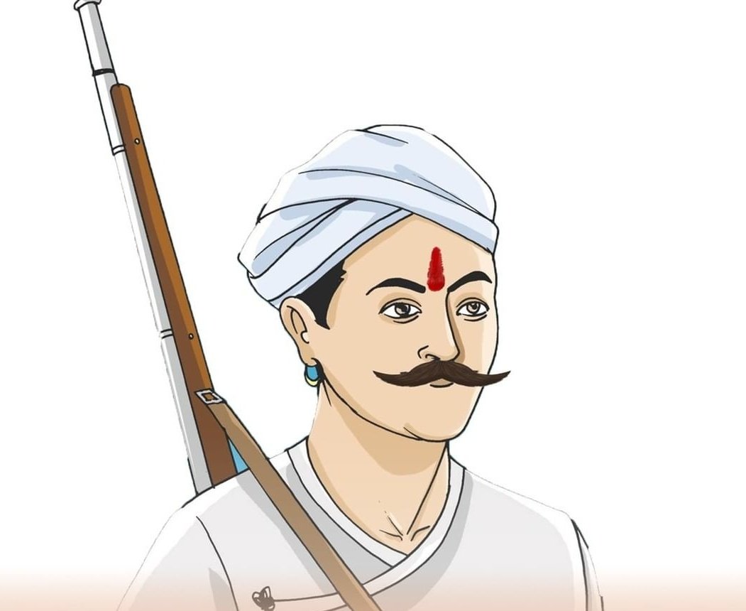 जब आप अपने देश की रक्षा करते हैं तो धर्म की रक्षा स्वयं हो जाती है।। ~ मंगल पाण्डेय आजादी के महानायक प्रथम भारतीय स्वतन्त्रता संग्राम 1857 क्रांति के अग्रदूत वीर बलिदानी अमर शहीद स्वर्गीय श्री मंगल पाण्डेय जी की जयंती पर कोटि कोटि नमन 🙏💐💝 #मंगलपांडे #mangalpandey