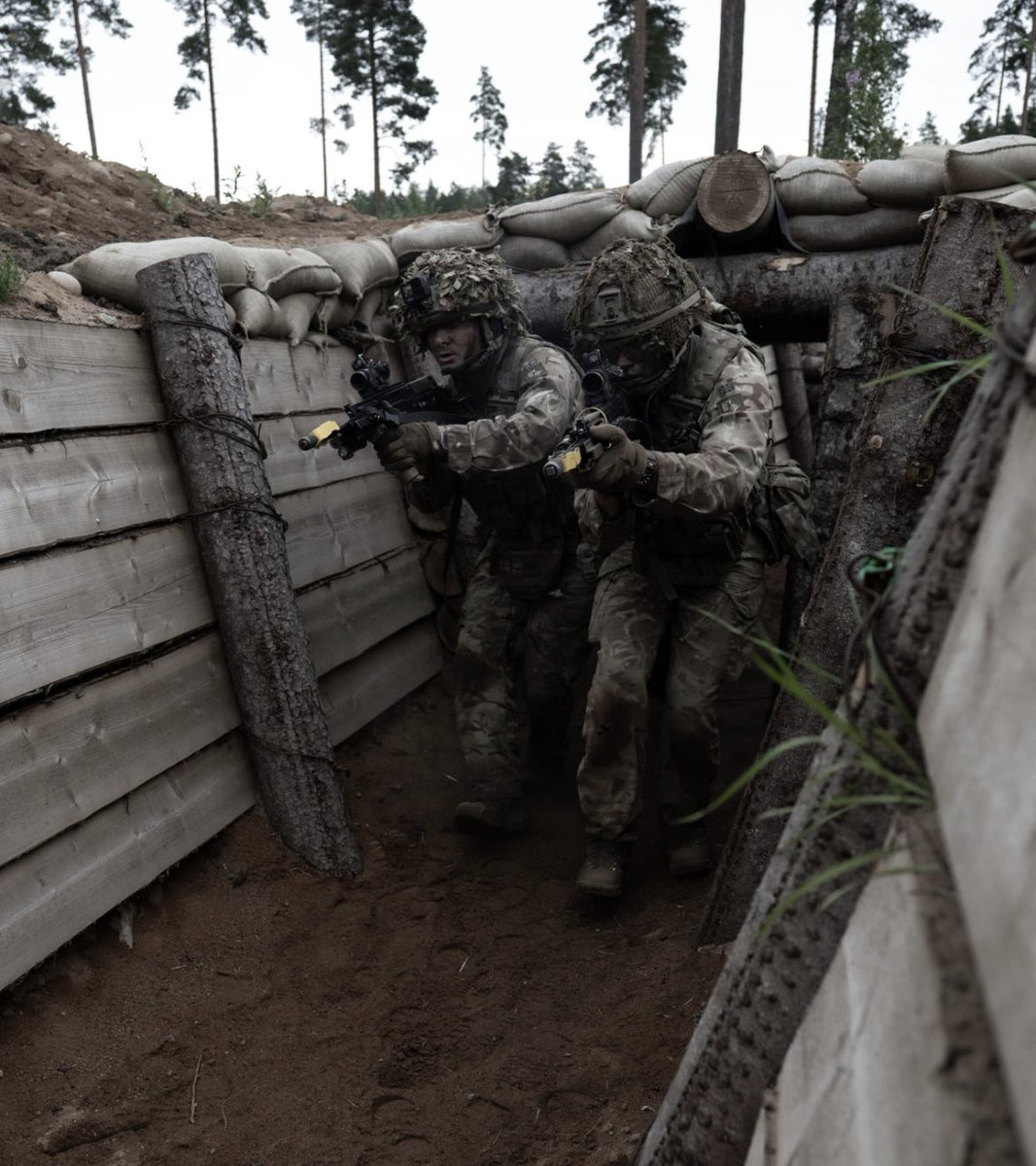 Members of 5 Fusiliers have been on the very edge of NATO. Taking part in exercise #BalticFist. Working with a multinational NATO force. #Nato