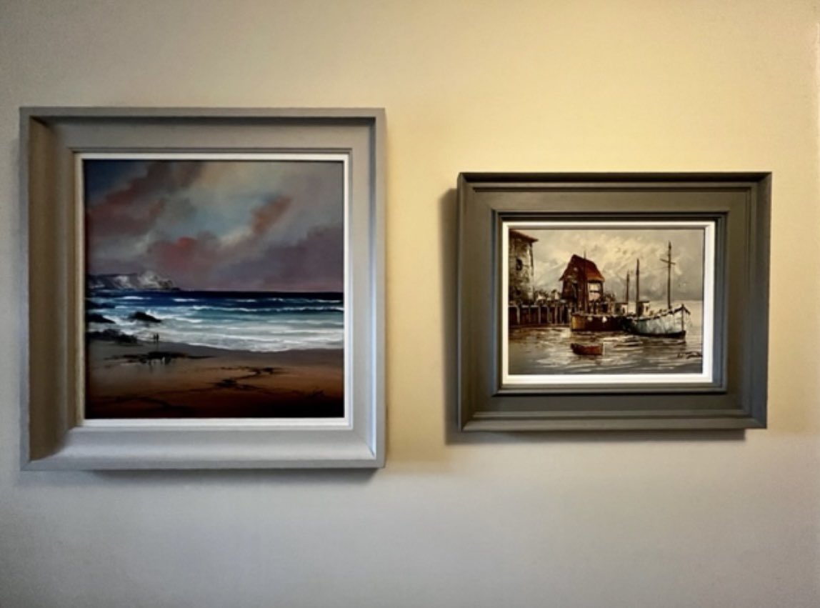 Stunning 🖼️ Call in to see us at In2Frames Picture Framing Chesterfield to discuss your framing requirements, we’re open weekdays 9-5 and Saturdays 9-12. ☕️