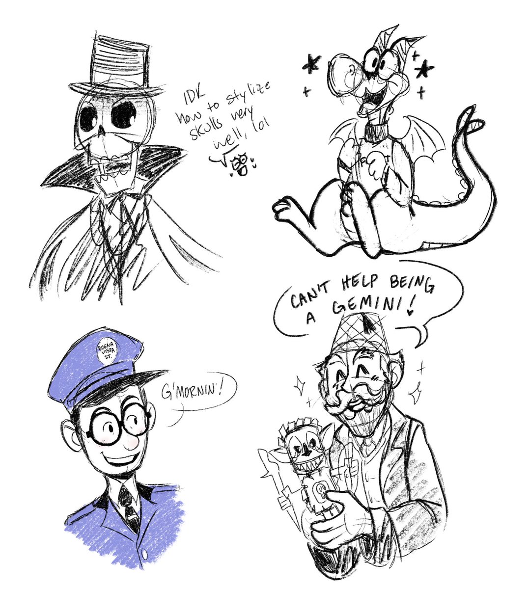 some of the parks characters that were suggested