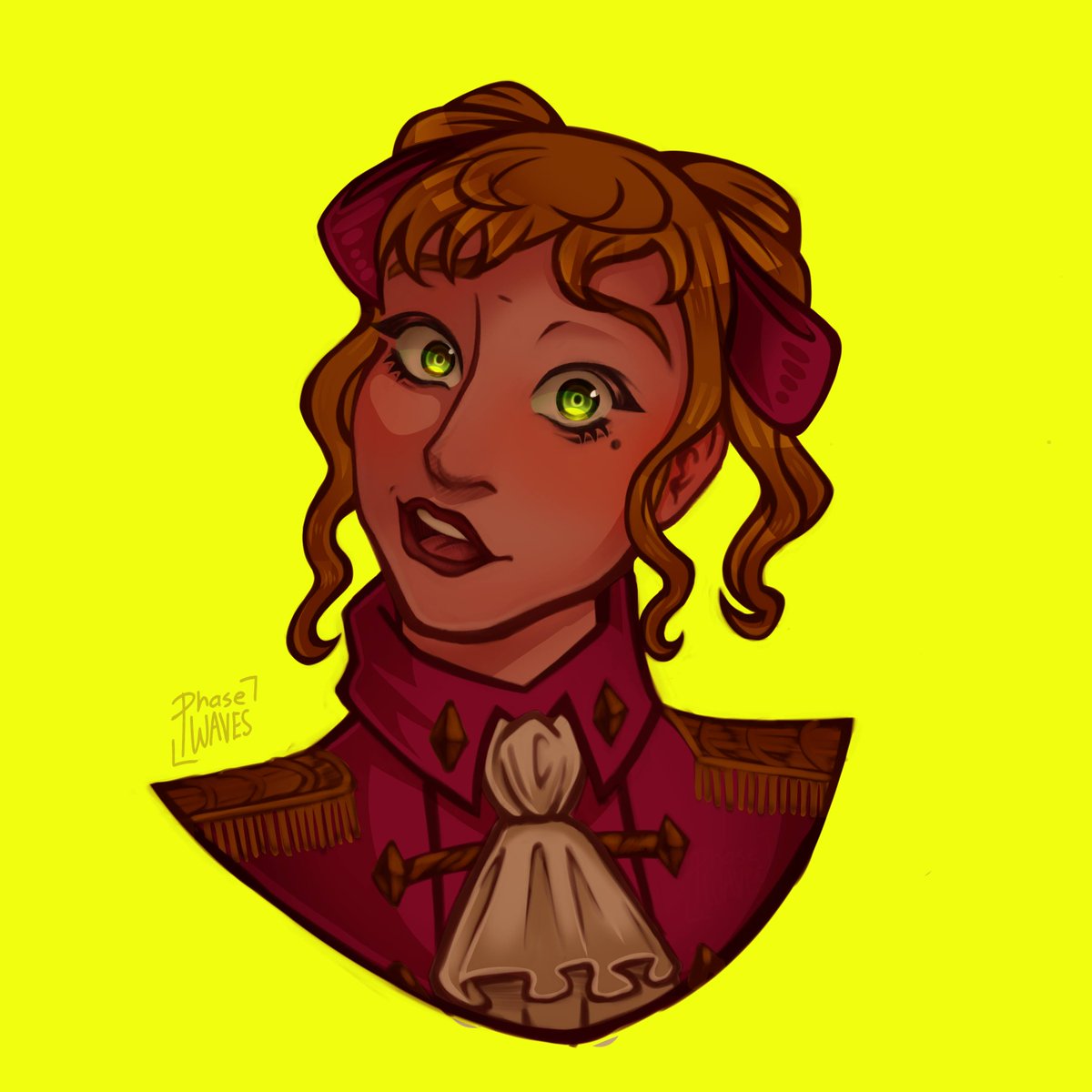 Phase_waves's tweet image. My attack for @makerpls &amp;gt;:D
I've been working on this since July 5th, I've just been very busy 😭😂, hope you enjoy :D
-
#artfight2023 #teamvampires #PhaseArt