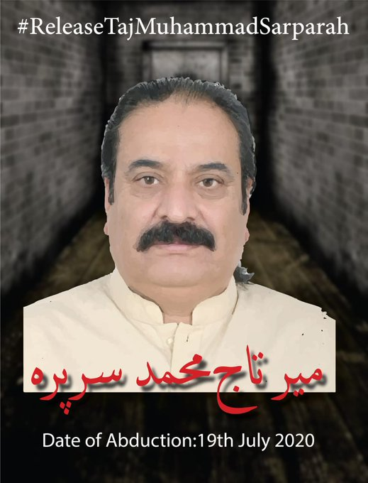 Zara_Baloch26's tweet photo. جبری گمشدگی ایک ناختم ہونے والا درد ھے ہم اپیل کرتے ھیں  دھائیوں سے لاپتہ لوگوں کو بازیاب کر کے لواحقین کو اذیت سے نجات دی جائے 
#ReleaseAllBalochMissingPersons
#ReleaseTajMuhammadSarparah https://t.co/2m6B5P2kr9