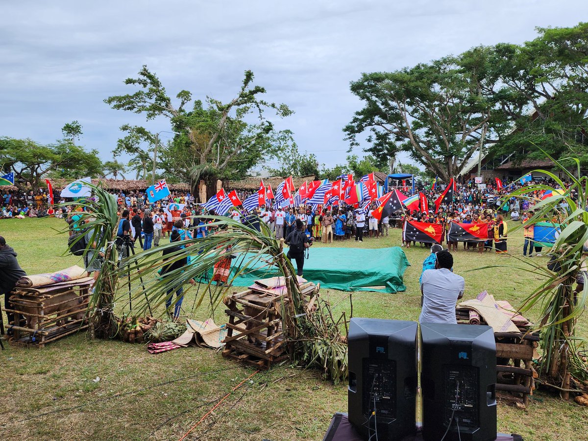 RRegenvanu's tweet photo. #Macfest7 in Port Vila has started! https://t.co/Tn9chzSvJt