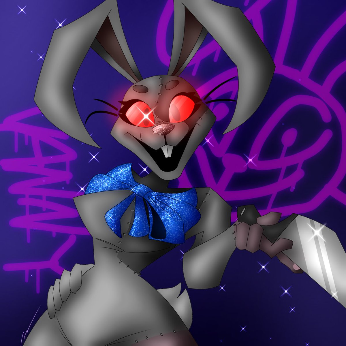 He is like.. my favorite version of foxy.. #lolbit #lolbitfanart #fnaf