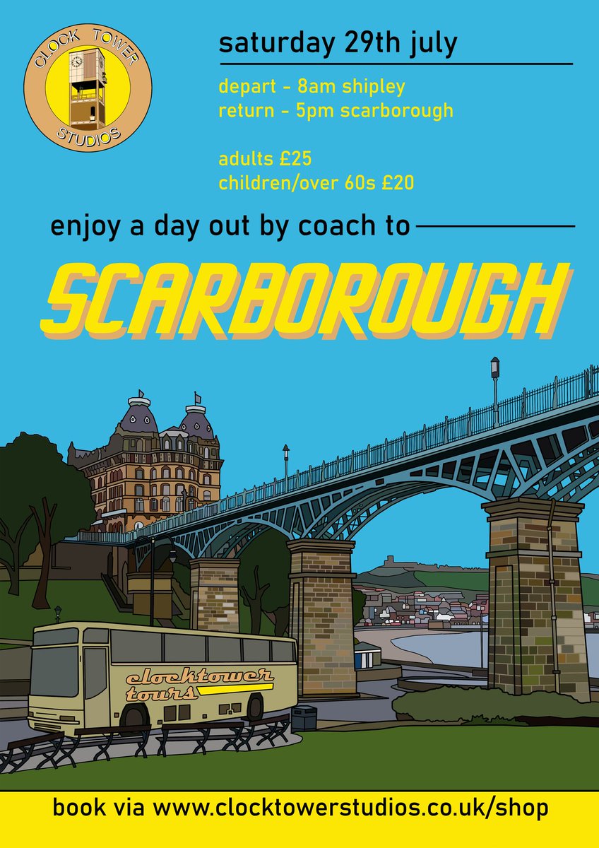 Last call today to book on our trip to Scarborough!
#shipley #coachtrip #scarborough 
thetelegraphandargus.co.uk/news/23657226.…