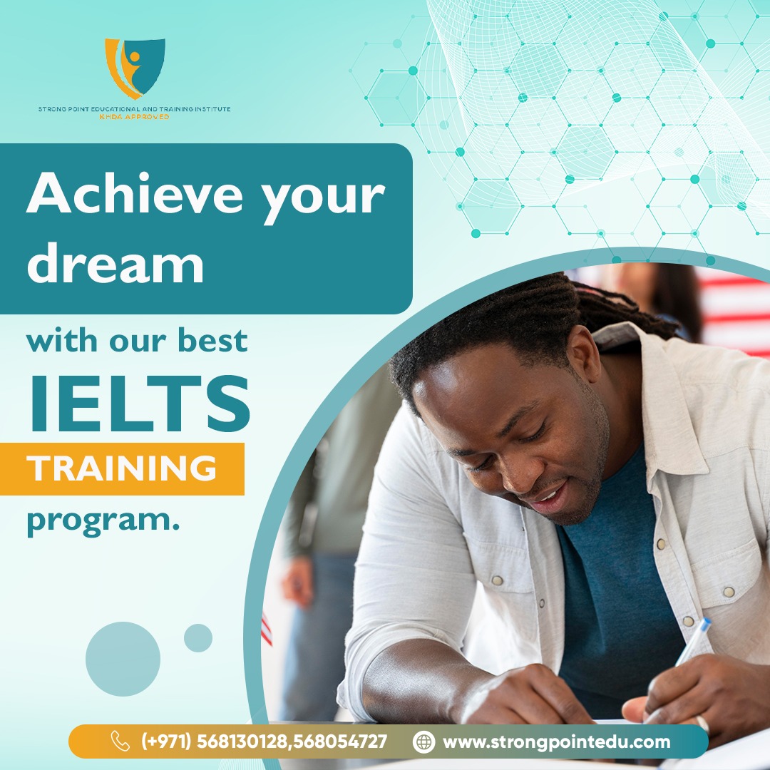 strongPointInst's tweet image. Our exceptional IELTS training program will help you achieve your dream.
#IELTS #DreamAchievement #LanguageProficiency #IELTSTraining #LanguageGoals #SuccessInIELTS #LanguageSkills