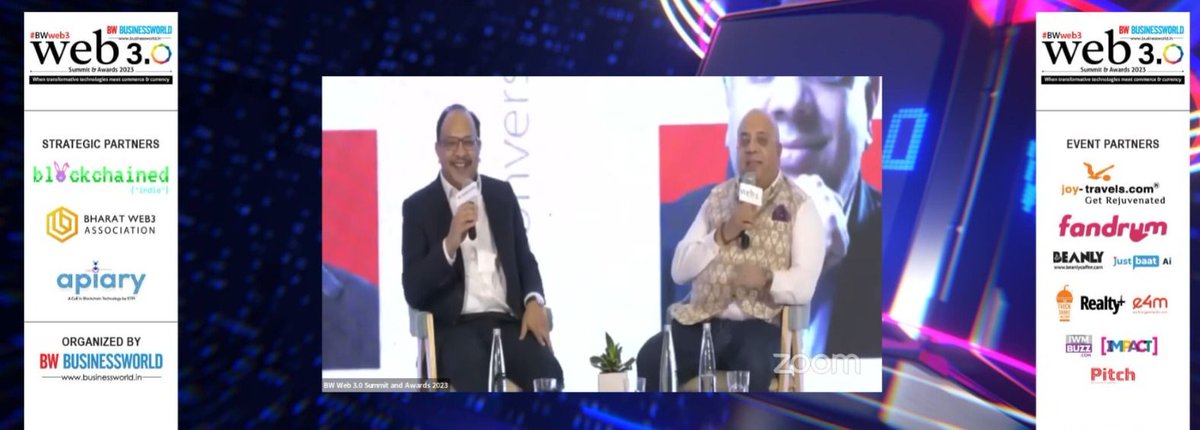 BWBusinessworld's tweet photo. Day 1: Join us as we dive into the groundbreaking world of Web 3.0, where tech pioneers and innovators explore the future of the internet only at BW Web 3.0 Summit & Awards 2023. #BWWeb3
Join us on: https://t.co/pS7nTaUJb6
Topic: Customer at the center of innovation https://t.co/qj1knCKJoq