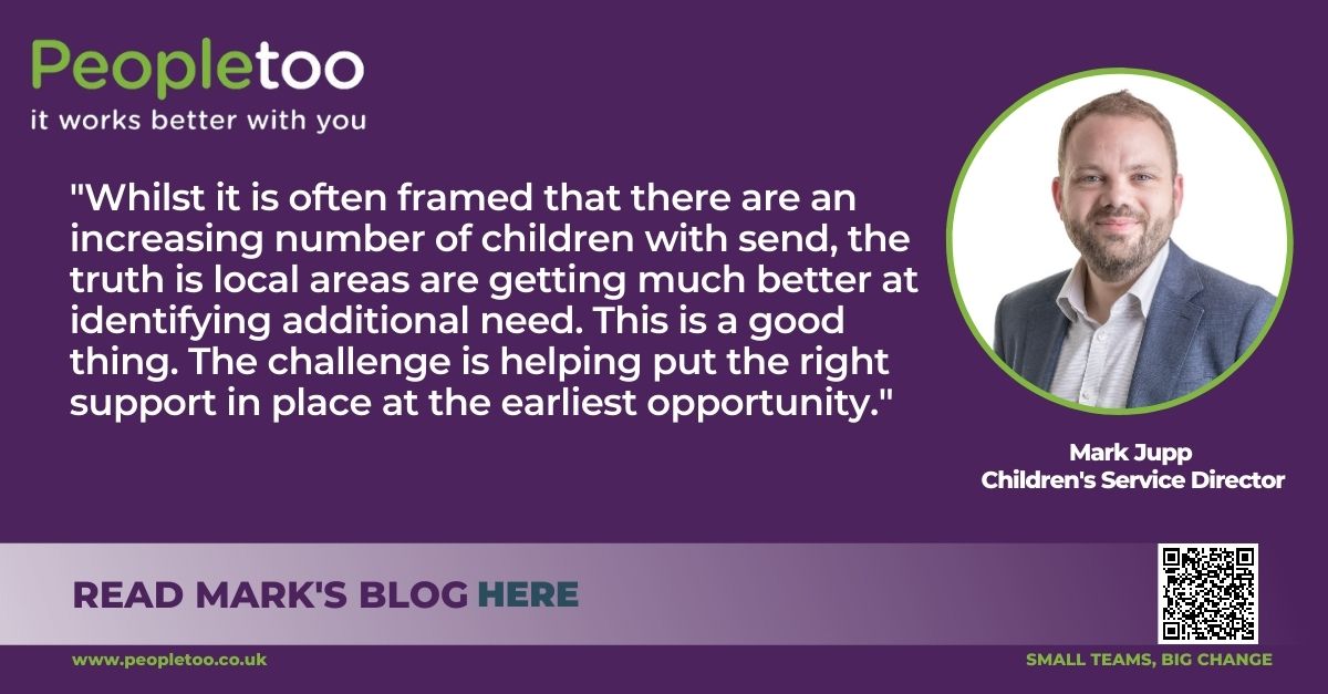 READ: SEND numbers are increasing, so how are Councils reforming? Read the thoughts of our Children's Services Director, Mark Jupp on this important subject: peopletoo.co.uk/send-numbers-a…