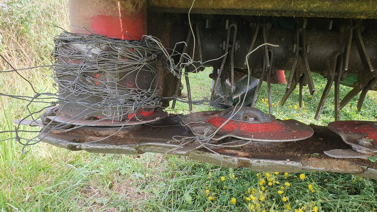 La surprise des bords de champs 
-" Oh  j'ai eu la fève "😡😡😡
#CeuxQuiFontLeFoin 
#luzerne 3ème coupe