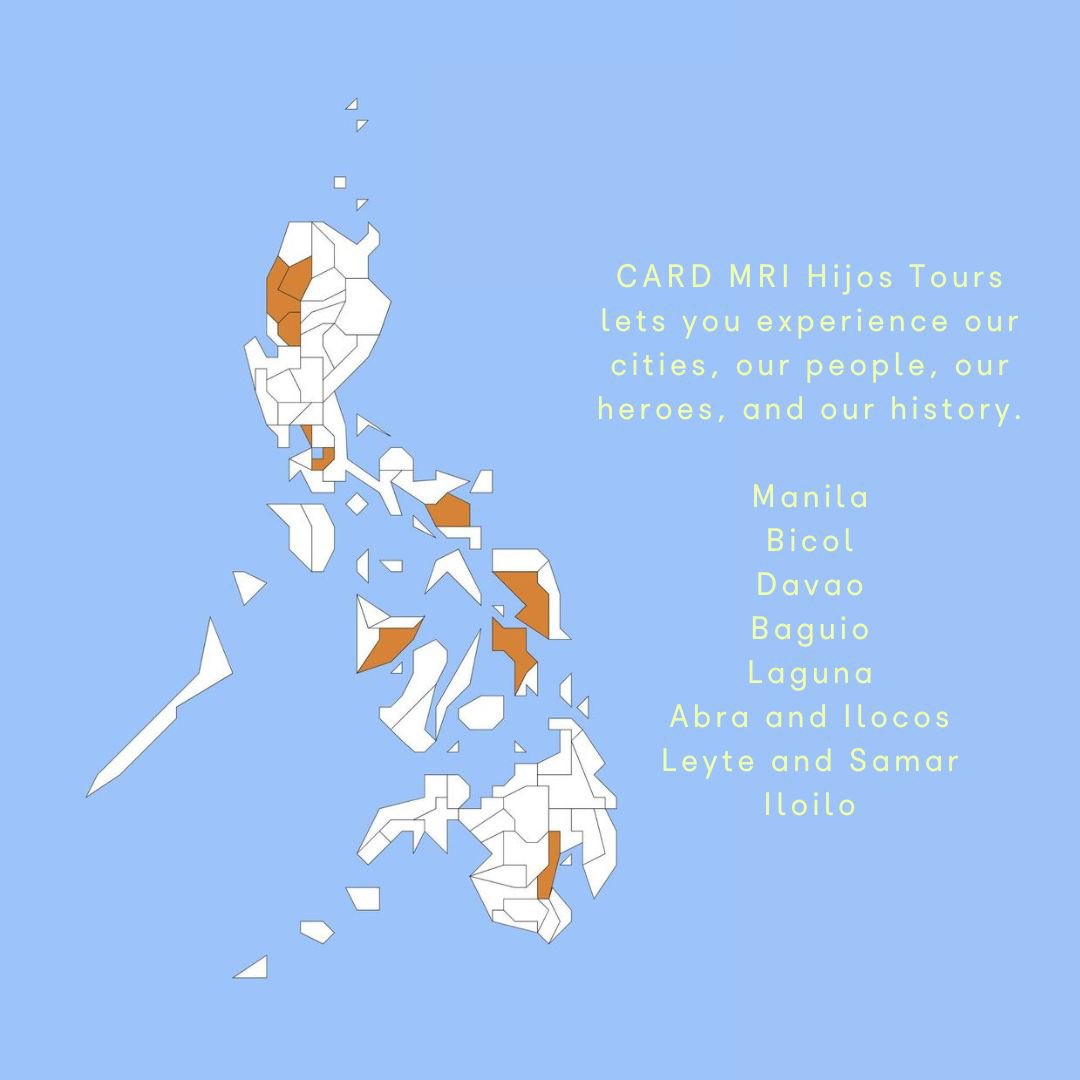 We’ve partnered with Hijos Tours by Card MRI as one of the organizations holding a juried competition. 

Check out Card MRI Hijos Tours that let you experience our cities, our people, our history and our heroes. 

cardmri.com/hijostours/