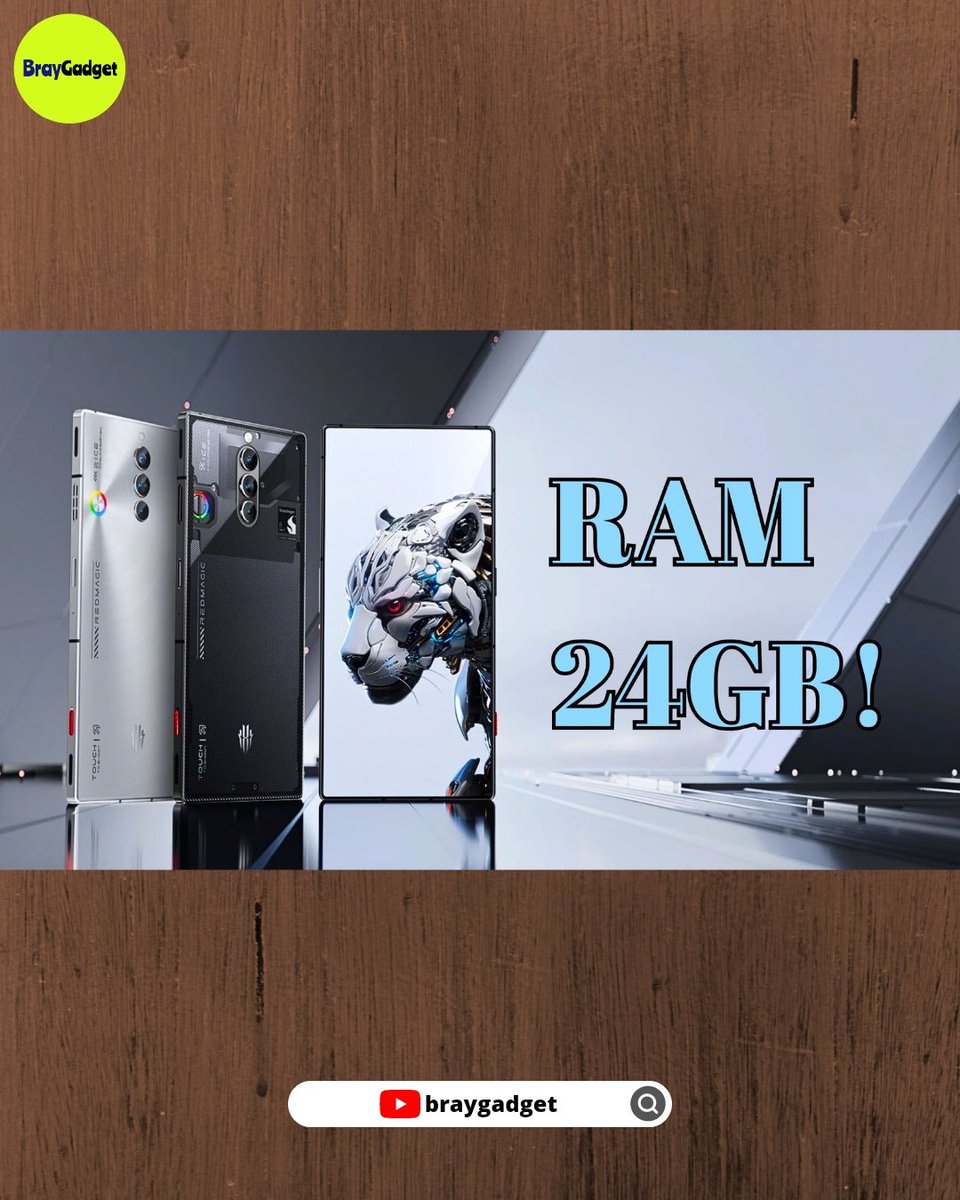 braygadget's tweet image. youtu.be/ouMXRRZ6Y1E

#braygadget #REDMAGIC8SPro #redmagic8sproplus