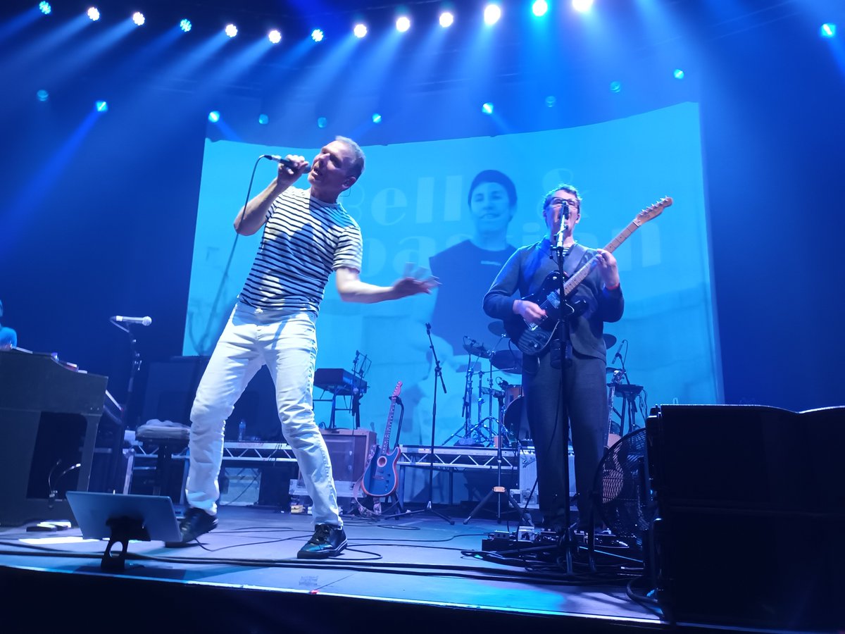 millie_ran's tweet photo. I'm so happy I went to both nights of @bellesglasgow at the Roundhouse - two truly fantastic gigs and they even played Stay Loose yesterday. https://t.co/CgpibsVruB