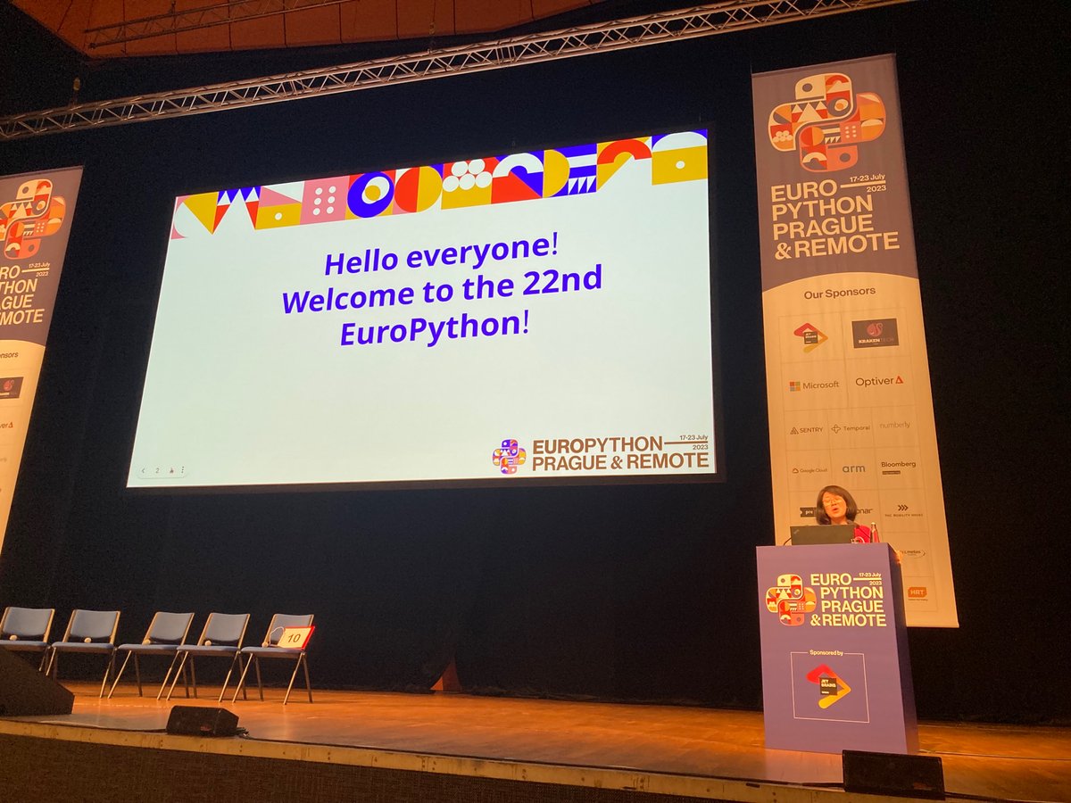 cheukting_ho's tweet image. @EuroPython #EuroPython2023 is starting ✨