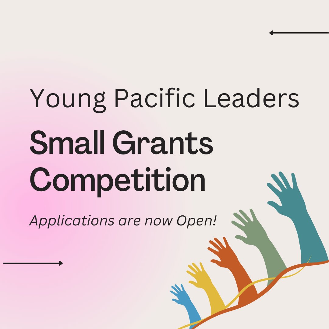 📌Are you interested in applying for 'Young Pacific Leaders Small Grants Competition'

✍️Submit your Proposal and get a chance of winning up to $250,000 USD in funding

This program for young leaders will create ties across the Pacific to ensure that they are better prepared to