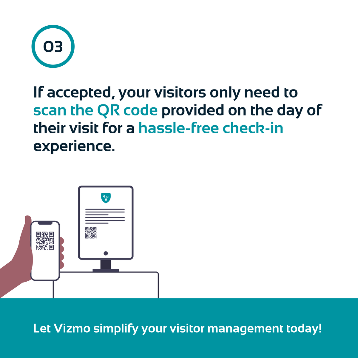Get a step-by-step guide on managing different visitor types with Vizmo! In Part 1 of our series, learn how to effectively manage invited visitors with our easy-to-use self-check-in process. For more information, visit zurl.co/hyUv #VisitorManagementSystem #VMS