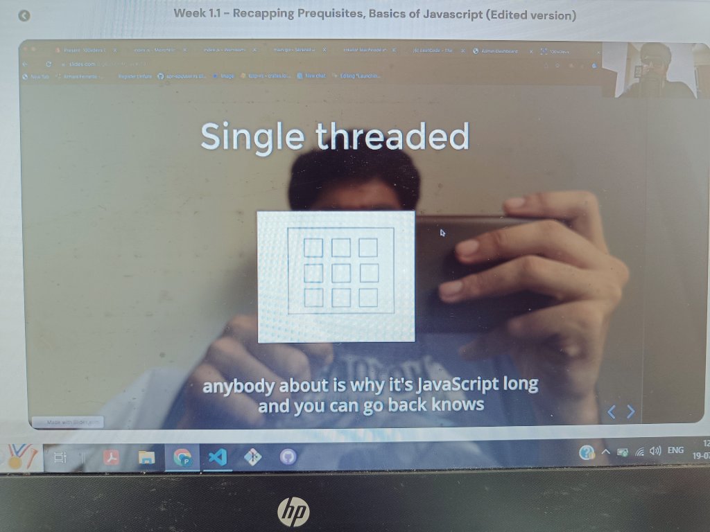 pratham_sikka's tweet photo. #TechTidbits-3: JS is Single-threaded
-Runs on a single sequence of execution
-All JS code like handling, computation, rendering is all done one after the other which slows down the response.
-Why so? Coz it was designed to work inside browsers
Thank you @kirat_tw #LearnInPublic https://t.co/OhnnqqBCbz