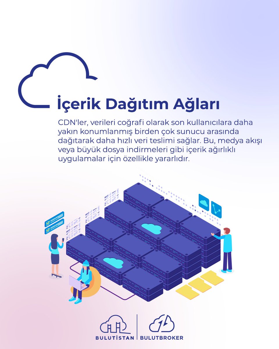 Bulutistan's tweet image. Bulut bilişimin verileri aktarma hızı ağ altyapısı, internet bağlantı hızı, bulut sağlayıcının veri merkezlerinin konumu ve veri aktarımı için kullanılan belirli hizmet veya teknoloji dahil olmak üzere çeşitli faktörlere bağlı olarak değişebilir.
 
#Bulutistan #DataTransferSpeed