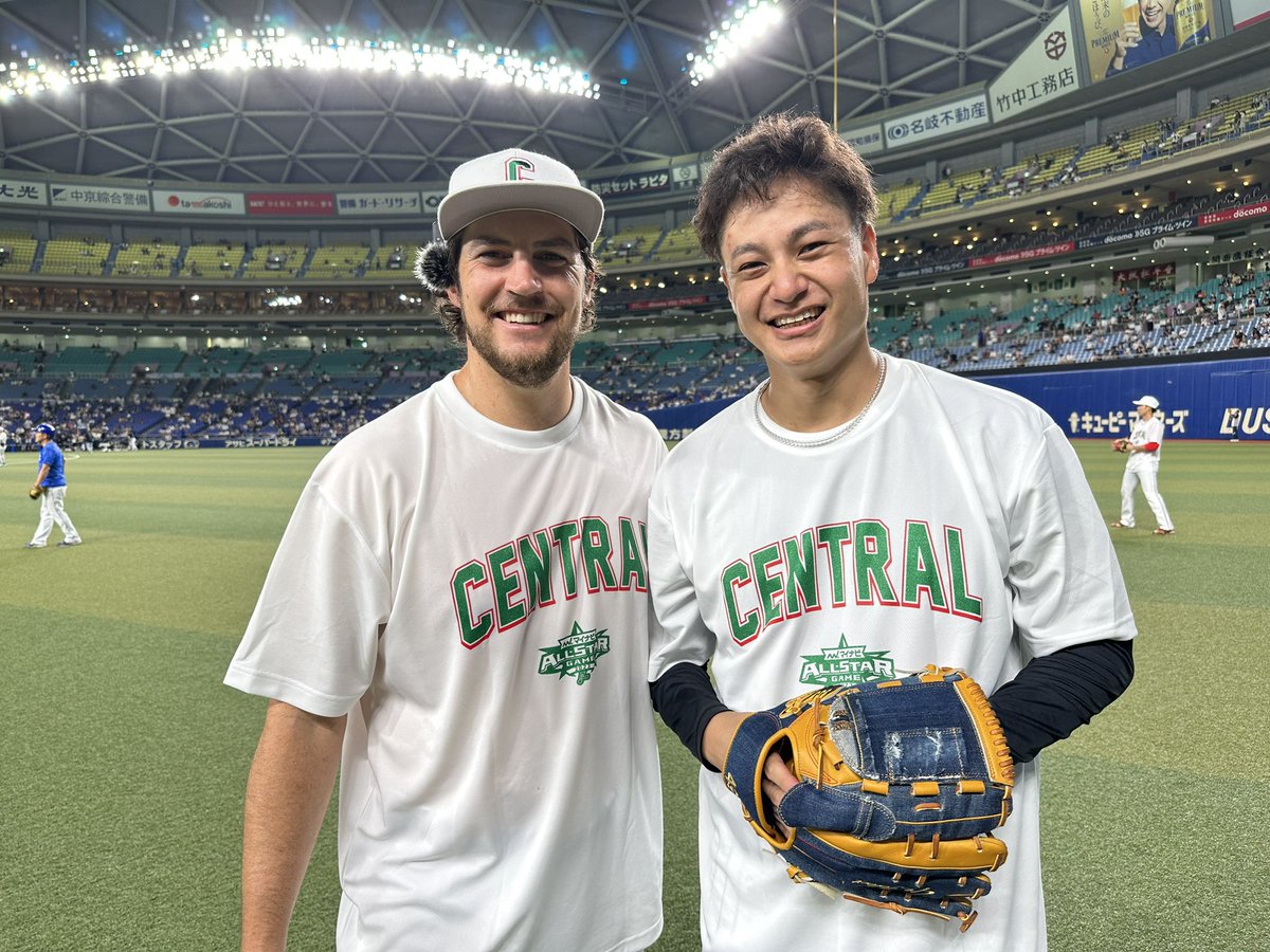 マイナビオールスターゲーム2023写真④！#大竹耕太郎 選手がDeNAの