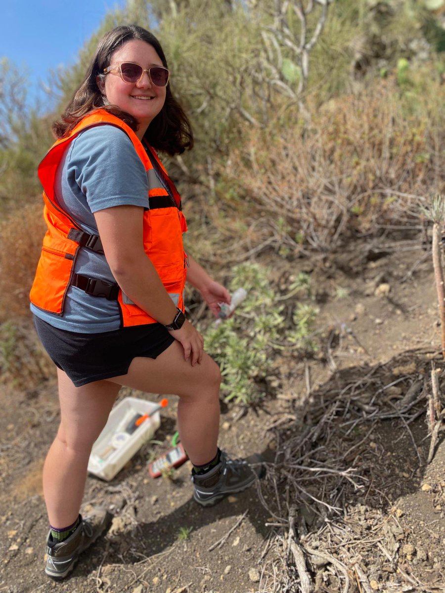 involcan's tweet photo. 🇺🇸 Sophia Ioli (Miami University, USA) and 🇮🇹 Ida Bonomini (Italy), both enrolled in the #2023INVOLCANSummerScienceTrainingProgram, are in #LaPalma with #INVOLCAN performing hydrogeochemical and diffuse CO2 monitoring activities for the volcanic surveillance of Cumbre Vieja. https://t.co/q6F6SBZgr7
