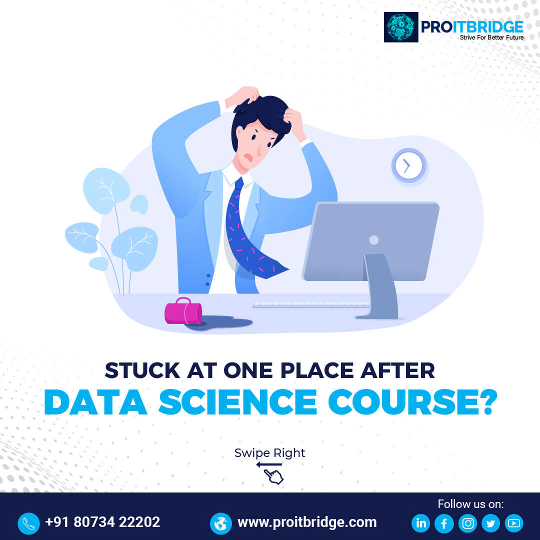 proitbridge's tweet image. Complete Career Guidance.
.
.
Connect with our experts now!!

Contact us: 8073422202 or Visit our website

#UpgradeYourSkills #DataScience #DataScienceAcademy #Certification #FreeDemo #datasciencecourseonline #datascienceworkshop #datasciencetraininginbangalore #datascience