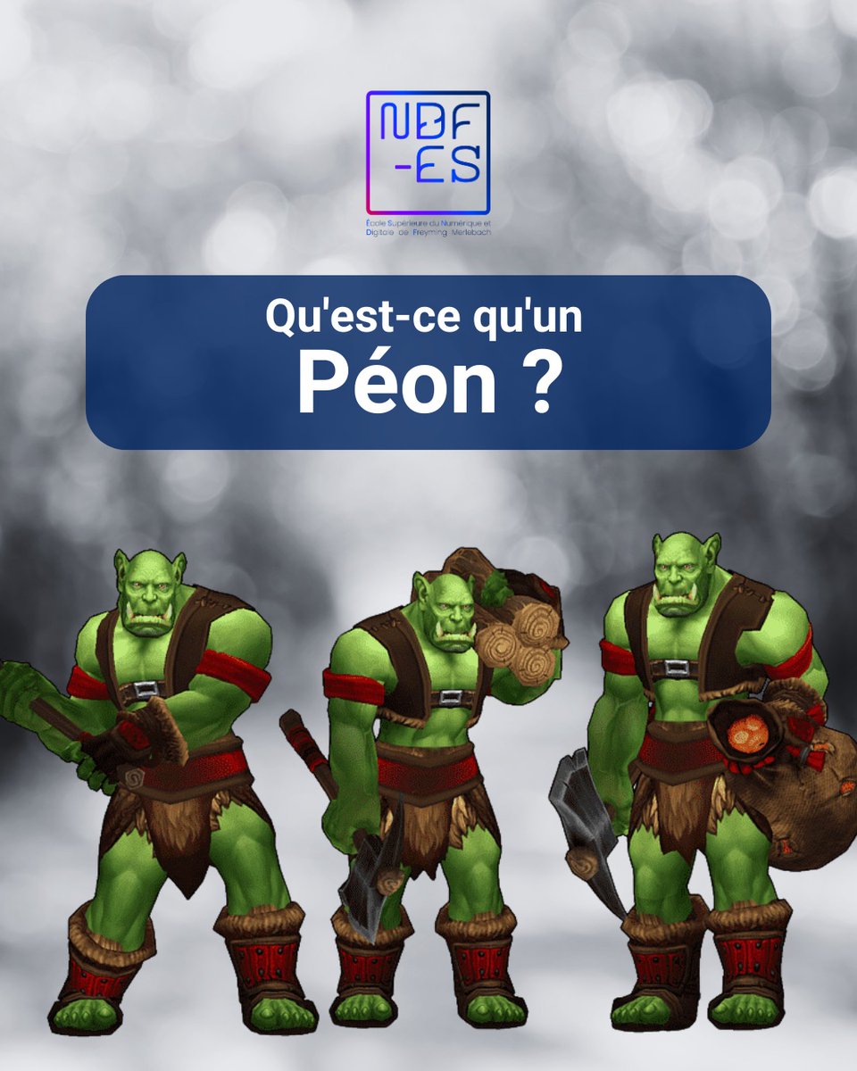 ndf_es's tweet photo. Péon est un mot dérivé de l’espagnol peón, signifiant « ouvrier non spécialisé ». Le mot péon possède également d'autres usages : par exemple, dans les jeux vidéo ou en informatique, il s'agit d'une personne sans privilèges spéciaux sur un système.
#ndfes #informatique #Geek https://t.co/VBSDg6lxoW