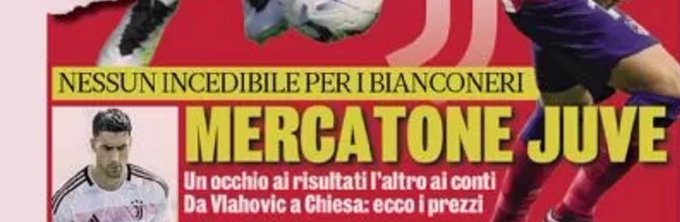 glmdj's tweet photo. Buongiorno, la #stampaamica della #juve continua con i suoi racconti estivi con prezzario per la vendita dei pezzi pregiati (non vedono l'ora!). La #SerieA è in caduta libera e anziché augurarsi di non perdere campioni, continuano a demonizzare la #juve. #intelligentoni https://t.co/soUApTjcXu