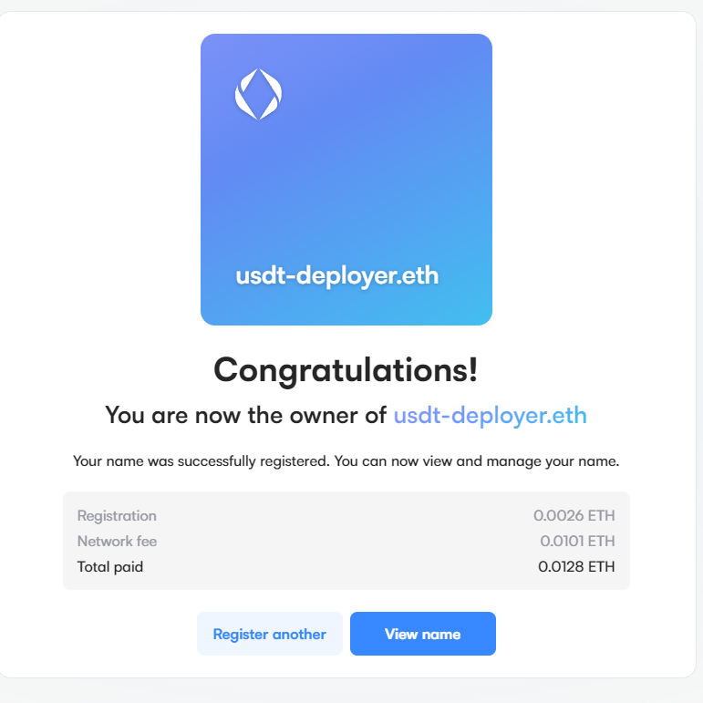 USDTcoin's tweet photo. just bought usdt-deployer.eth domain

big dicks are sending $USDT 😏 https://t.co/hMYrSroWmj