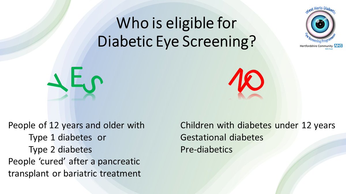 Herts and W-Essex Diabetic Eye Screening Service tweet media