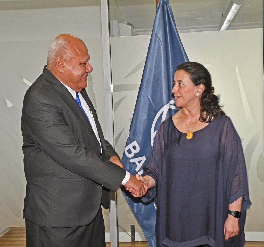MTCAFiji's tweet photo. A US$200M funding for the Fiji Tourism Dev. Program for Vanua Levu was today signed b/w @FijiGovernment &amp; @WorldBank. This leverages a Multiphase Programmatic Approach financing instrument for a 10-year approach that details its 3-phase tourism development roadmap. https://t.co/SZPvnBdF4i