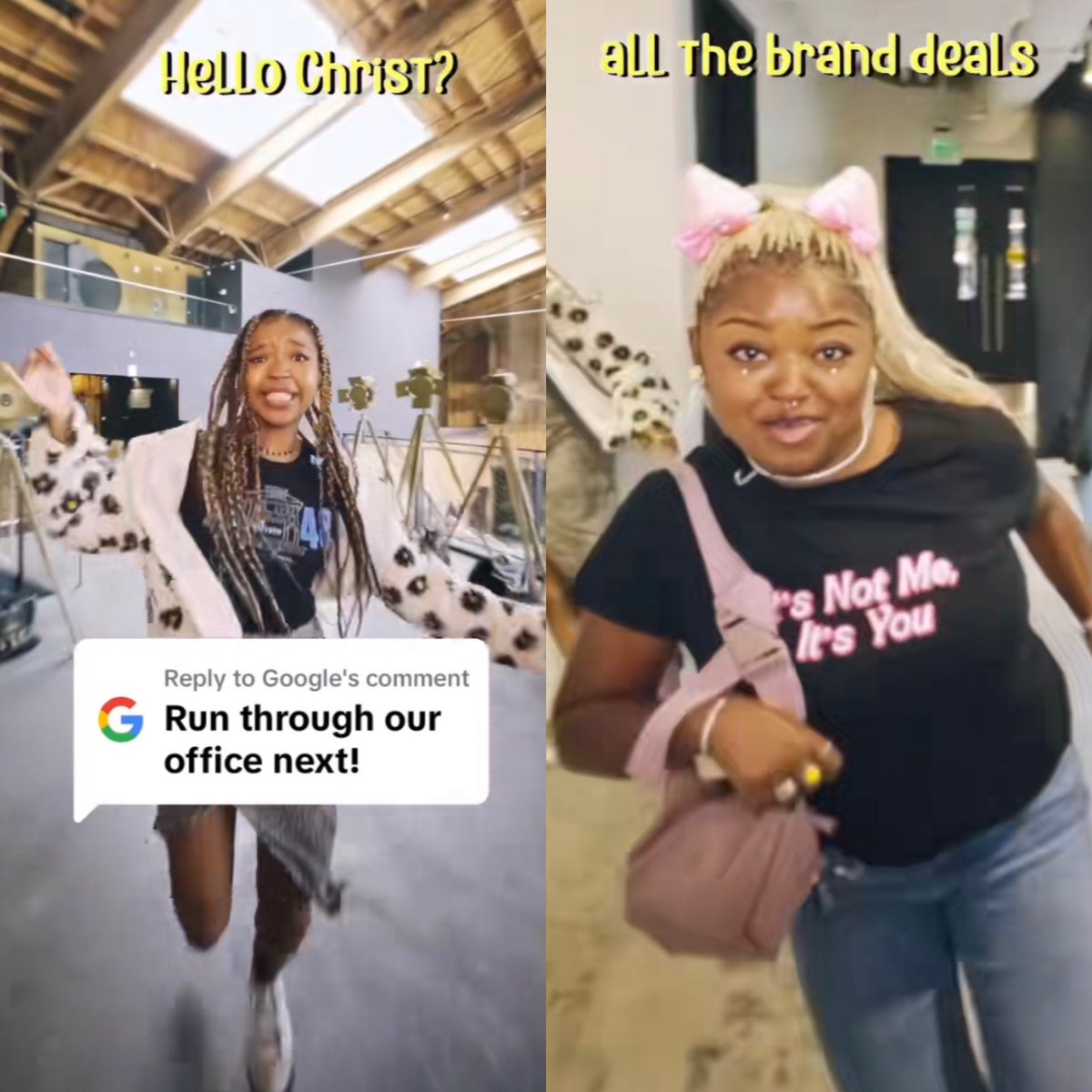 PopCrave's tweet image. A running animation appears when you search for music duo Flyana Boss on Google.