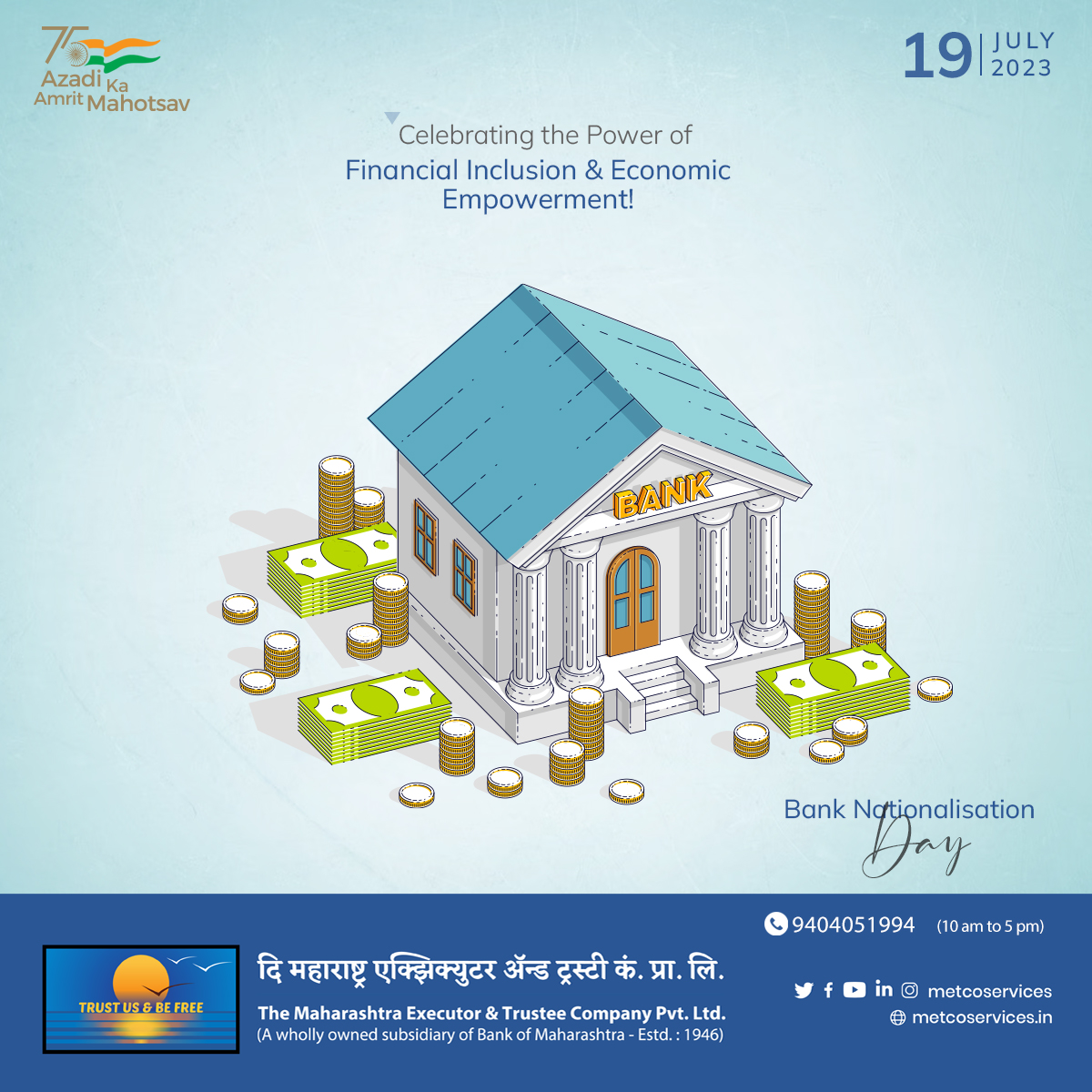 MetcoServices's tweet photo. METCO celebrates the remarkable impact of economic empowerment and financial inclusion, that provide everyone with equal access to financial services and opportunities.
#METCO #WillsAndTrusts #Codicil #EstatePlanning #FamilyProtection #LegalWill #LegacyPlanning https://t.co/S2mR3BBCTd