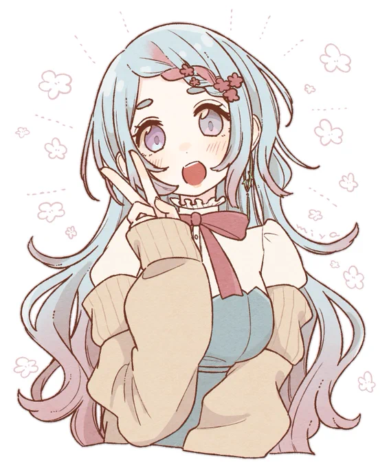 お誕生日おめでとうございます!!!! #ひーちゃんのおえかきコーナー