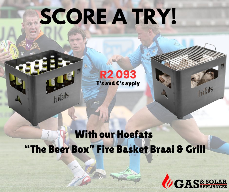 Gas_Solar0's tweet photo. Score a Try!
With our Hoefats
“The Beer Box” Fire Basket Braai &amp; Grill"

Shop Now: https://t.co/WWycdzkR1c

#gasheater  #wintersale #gasgeyser #gashob #gasstove #GasAppliances #gasoven #shoponline #laybye #braaiday #braai #braaimaster #braaivibes https://t.co/CH5r4sWwpJ