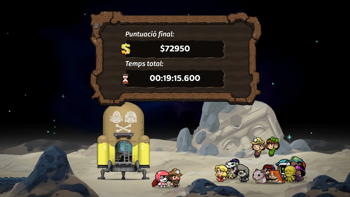 PlasticMordo's tweet photo. Spelunky 2 Catalonian Edition superado. https://t.co/1GuppjTrvL